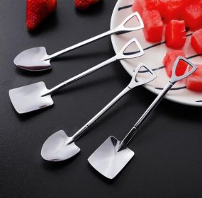 Dessert Spoon Set (Color: White)