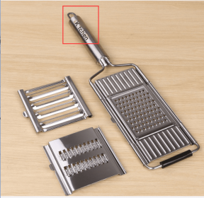 Stainless Steel Grater (Option: MKC)